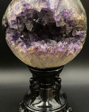 Ametist - Sfera geoda piatra semipretioasa