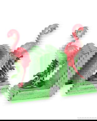 Set suporturi carti flamingo