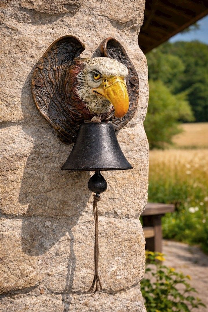 Clopot de usa cap de vultur