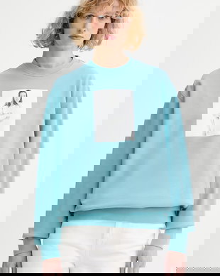 Calvin Klein hanorac pentru femei, din bumbac