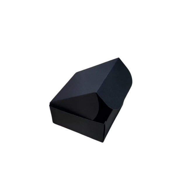 Set 50 Cutii Cadou Carton Autoformare 8×8×4 cm  Cutii Ambalare Bijuterii, Cadouri Handmade, Negru