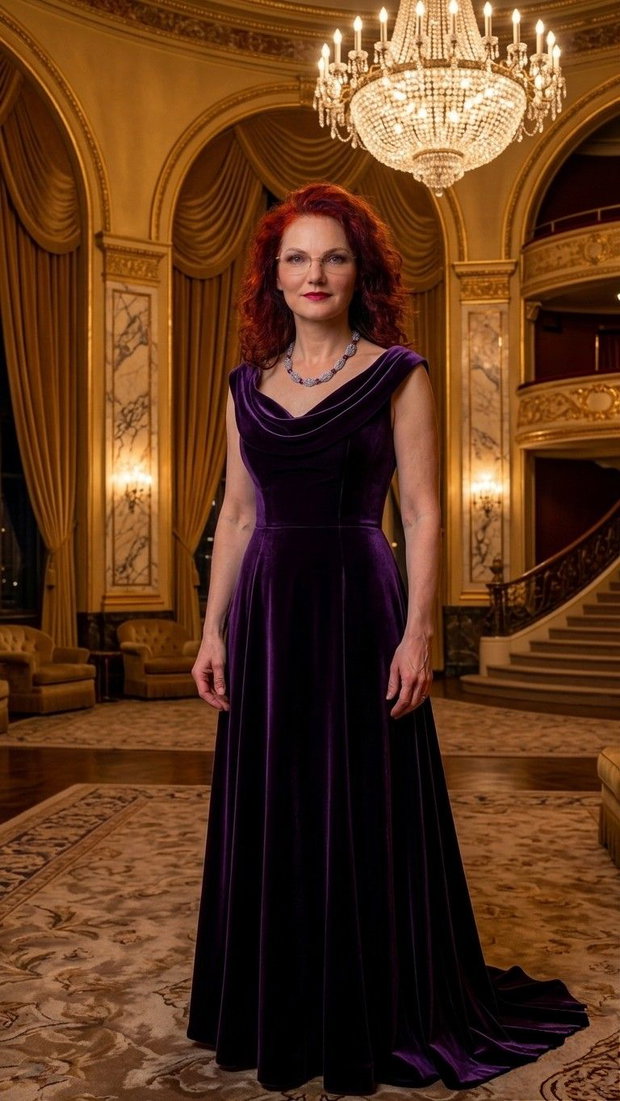 Colier "Elegance" - Argint Croșetat Manual și Cristale Fațetate Violet