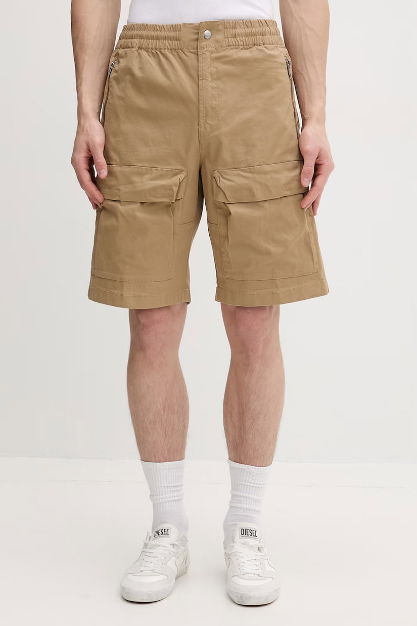 Diesel pantaloni scuți cargo pentru bărbați, cu bumbac P-BEECK