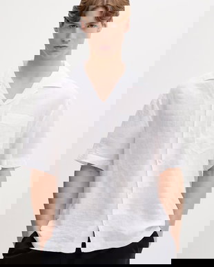 HUGO cămașă pentru bărbați, din in Exolino