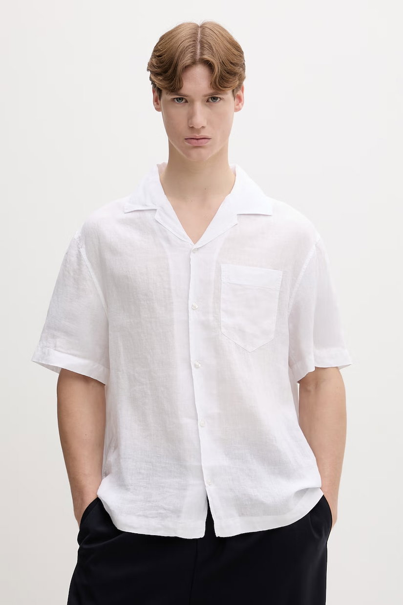 HUGO cămașă pentru bărbați, din in Exolino