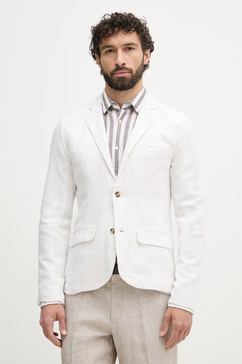 Lindbergh sacou cu un singur rând de nasturi bărbați cu in