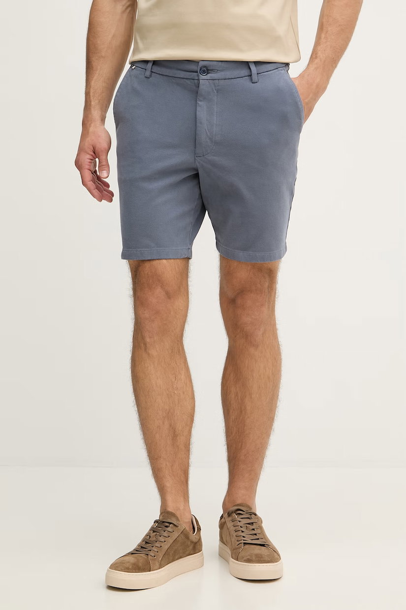 BOSS pantaloni scurți pentru bărbați, din bumbac cu elastan Kane1