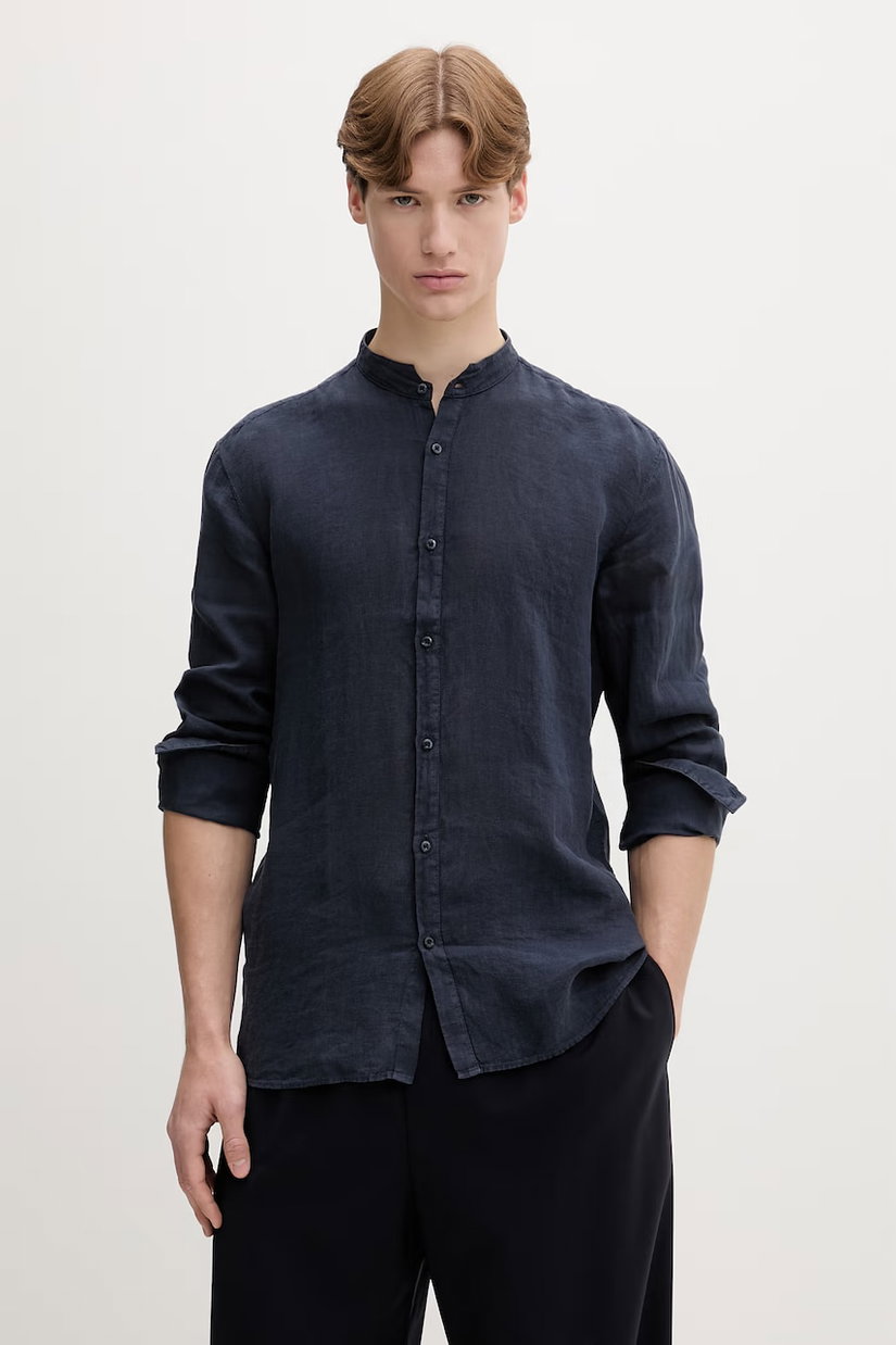 HUGO cămașă pentru bărbați, din in