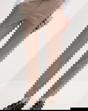 HUGO pantaloni slim fit pentru bărbați, din bumbac cu elastan Hesten253X