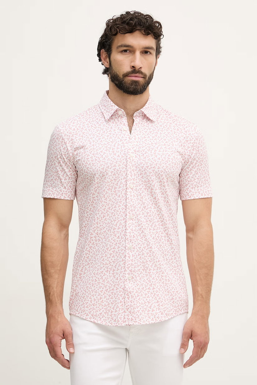 BOSS cămașă pentru bărbați, cu bumbac ROAN