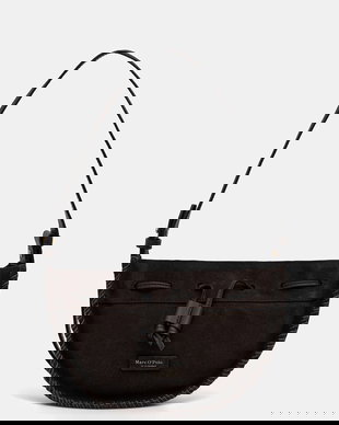 Marc O'Polo geantă crossbody de damă din piele întoarsă