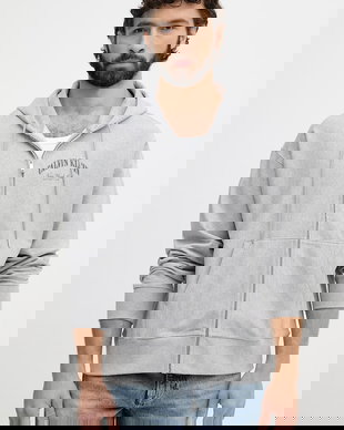 Calvin Klein Jeans hanorac cu fermoar și glugă pentru femei cu bumbac