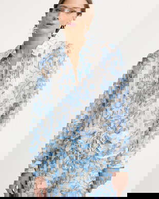 Twinset cămașă pentru femei, cu in