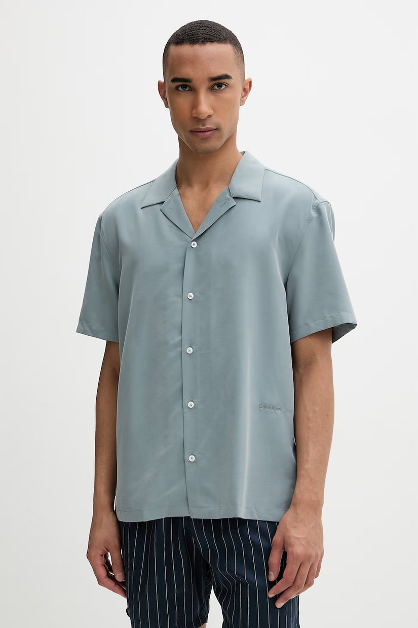 Calvin Klein cămașă pentru bărbați, cu modal