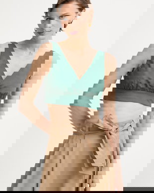 iBlues top pentru femei, din bumbac SAIO