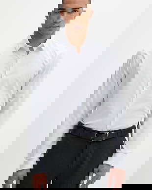 Calvin Klein cămașă pentru bărbați, cu bumbac