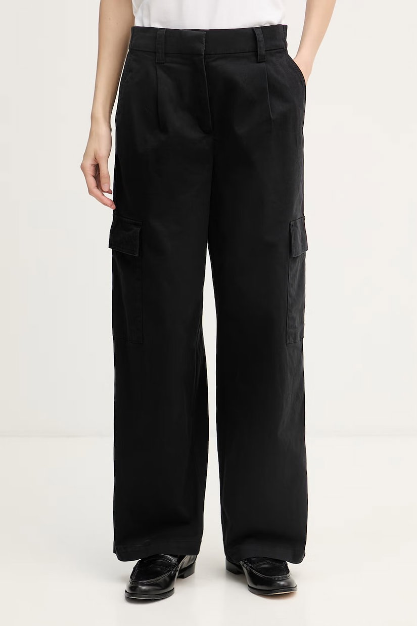 Calvin Klein Jeans pantaloni pentru femei, cu bumbac