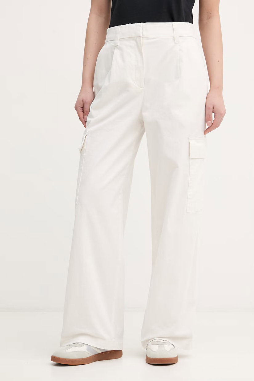 Calvin Klein Jeans pantaloni pentru femei, cu bumbac