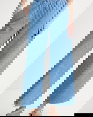 American Vintage blugi wide leg femeiești