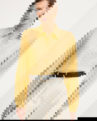 iBlues cămașă pentru femei, din in GINSENG