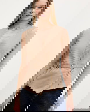 HUGO vestă de femei din bumbac Ahella-1-W