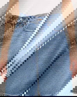 Calvin Klein Jeans bermude pentru femei, din denim