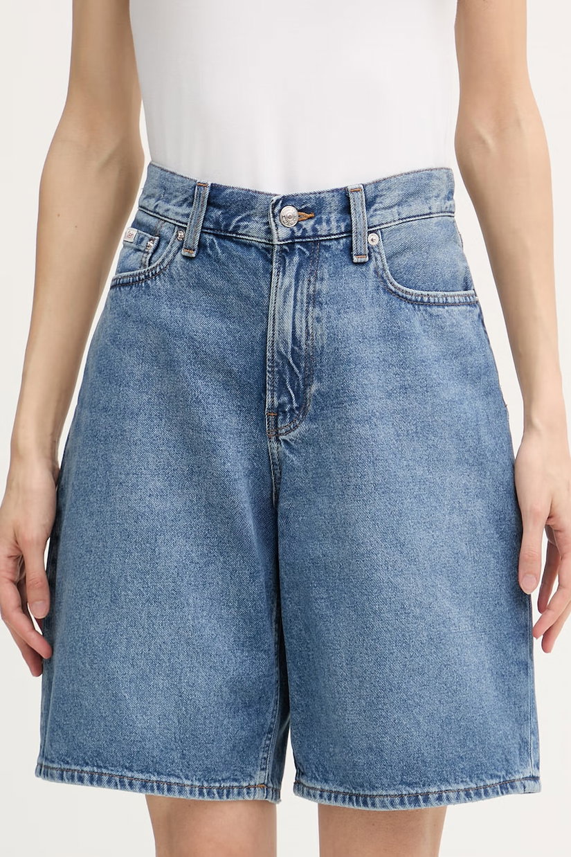 Calvin Klein Jeans bermude pentru femei, din denim