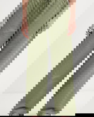 Tommy Jeans pantaloni de femei cu in