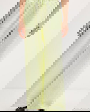 Tommy Jeans pantaloni de femei cu in