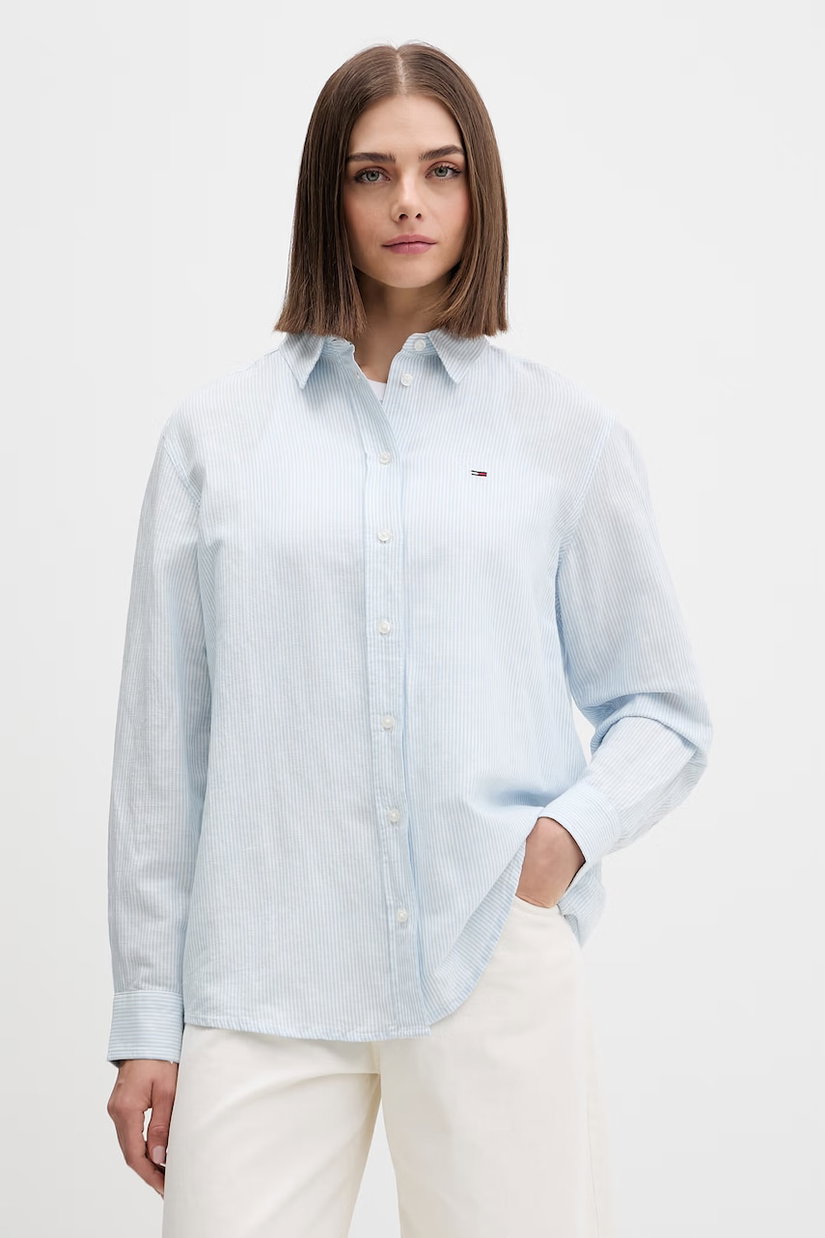 Tommy Jeans Cămașă de damă cu in