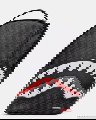 Sprayground rucsac pentru femei, cu imitație de piele