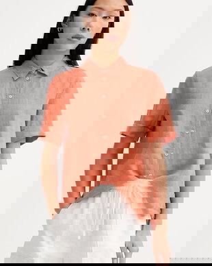 Marc O'Polo cămașă safari pentru femei, din in