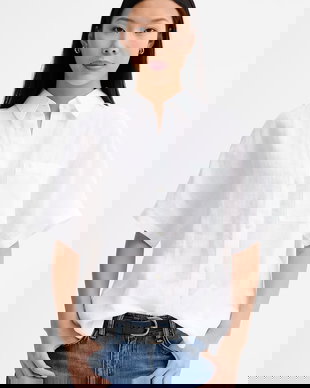 Marc O'Polo cămașă pentru femei, din in