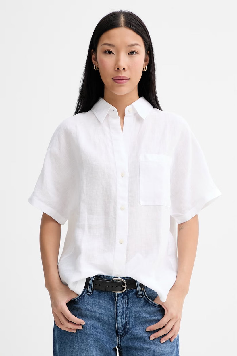 Marc O'Polo cămașă pentru femei, din in