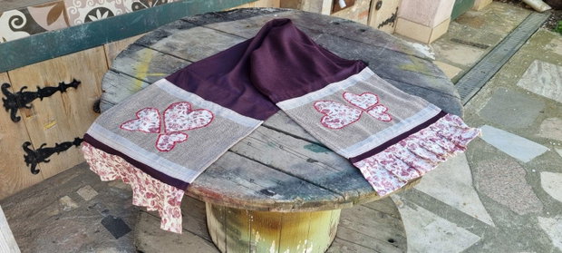Napron/traversa de masa, handmade