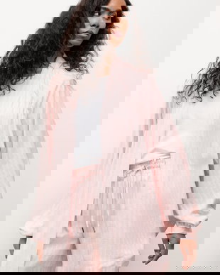 Answear.LAB compleu de zi pentru femei, cu amestec de in