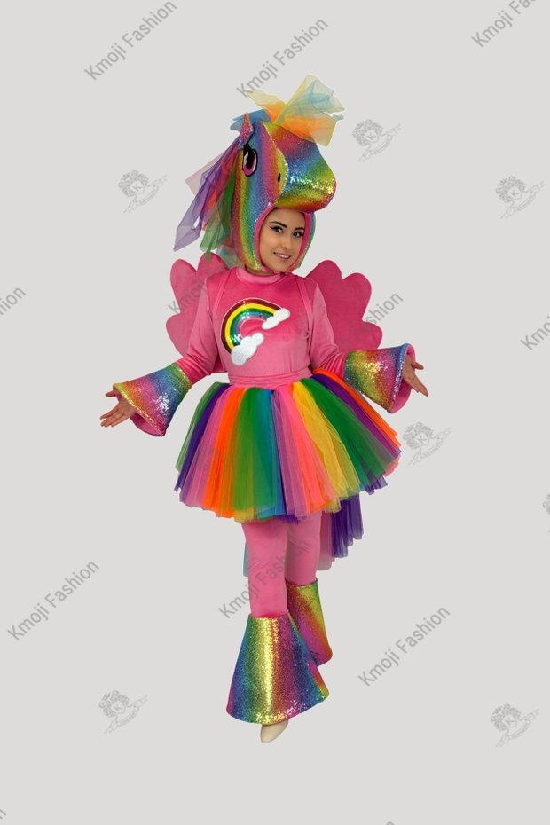 Mascotă Rainbow Dash Premium Adult