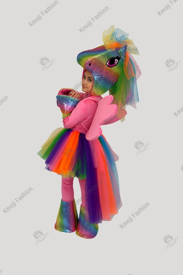 Mascotă Rainbow Dash Premium Adult