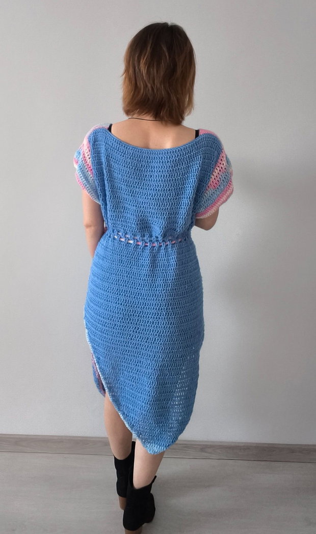 Blue dress