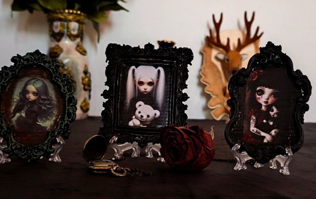Set trei rame Mistery Dark - unicat