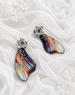Cercei  rasina aripi fluture  02065