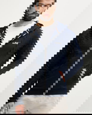 BOSS hanorac de loungewear bărbătesc din bumbac Authentic Jacket H