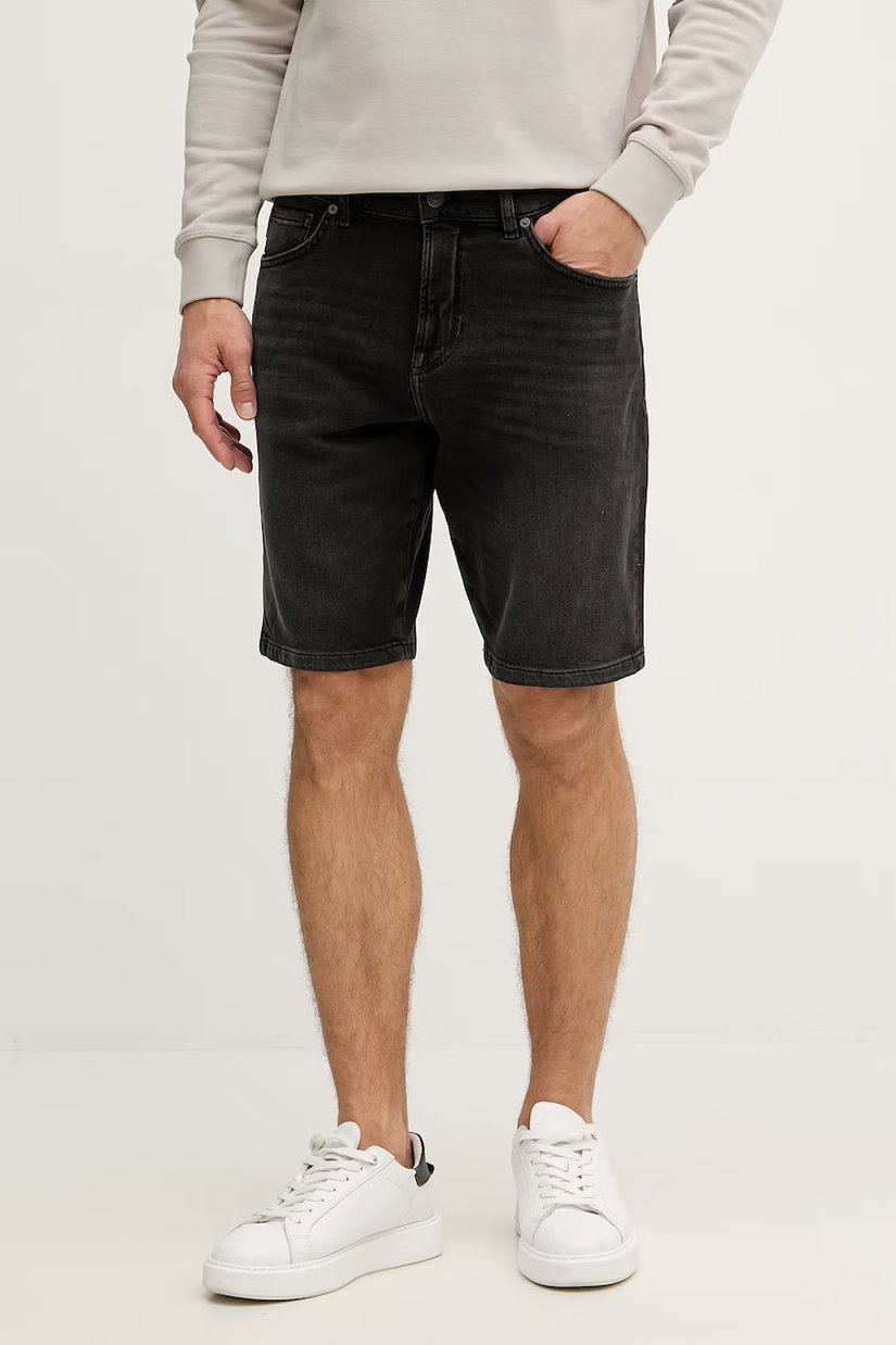 BOSS Orange pantaloni scurți bărbați din denim