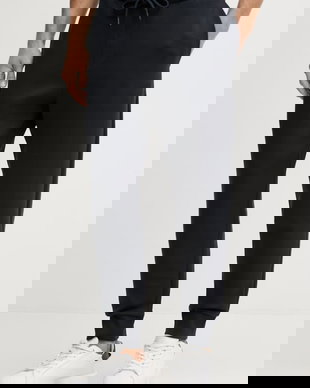 BOSS Green pantaloni de trening bărbați din bumbac cu elastan