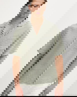 HUGO cămașă pentru bărbați, din in Exolino