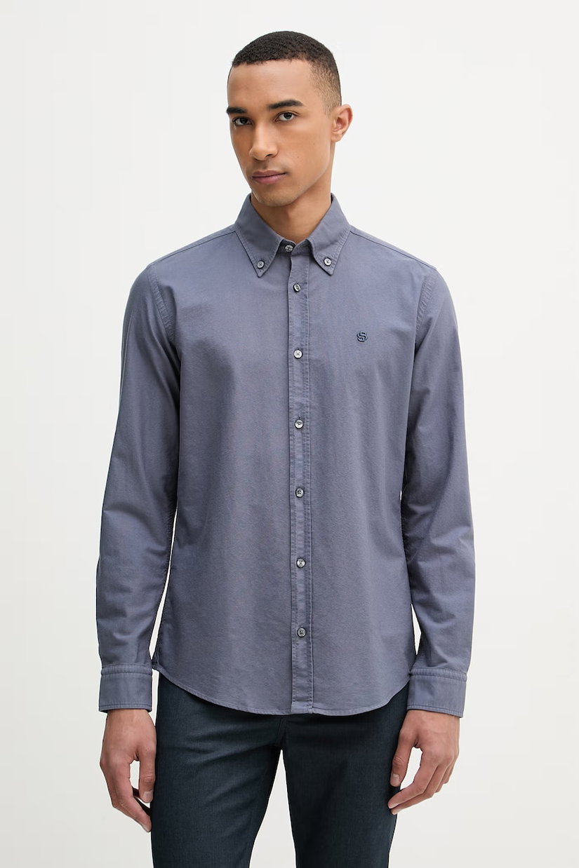 BOSS cămașă oxford pentru bărbați, din bumbac ROAN