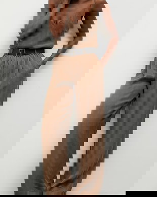 Answear.LAB pantaloni de damă din lyocell