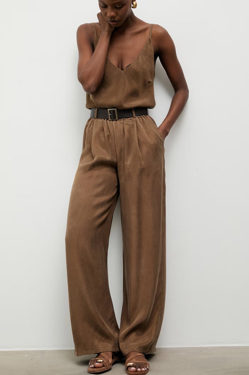 Answear.LAB pantaloni de damă din lyocell