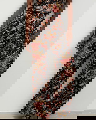 Answear.LAB pantaloni palazzo de damă din vâscoză