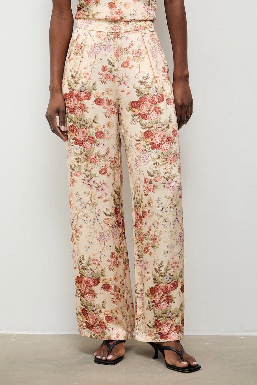 Answear.LAB pantaloni palazzo pentru femei din vâscoză